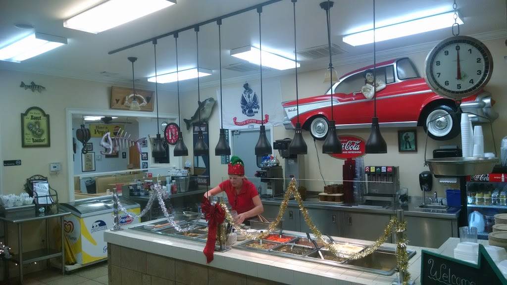 J&J Cafeteria | cafe | 1303 4th Ave, Conway, SC 29526, USA | 8432486281 OR +1 843-248-6281