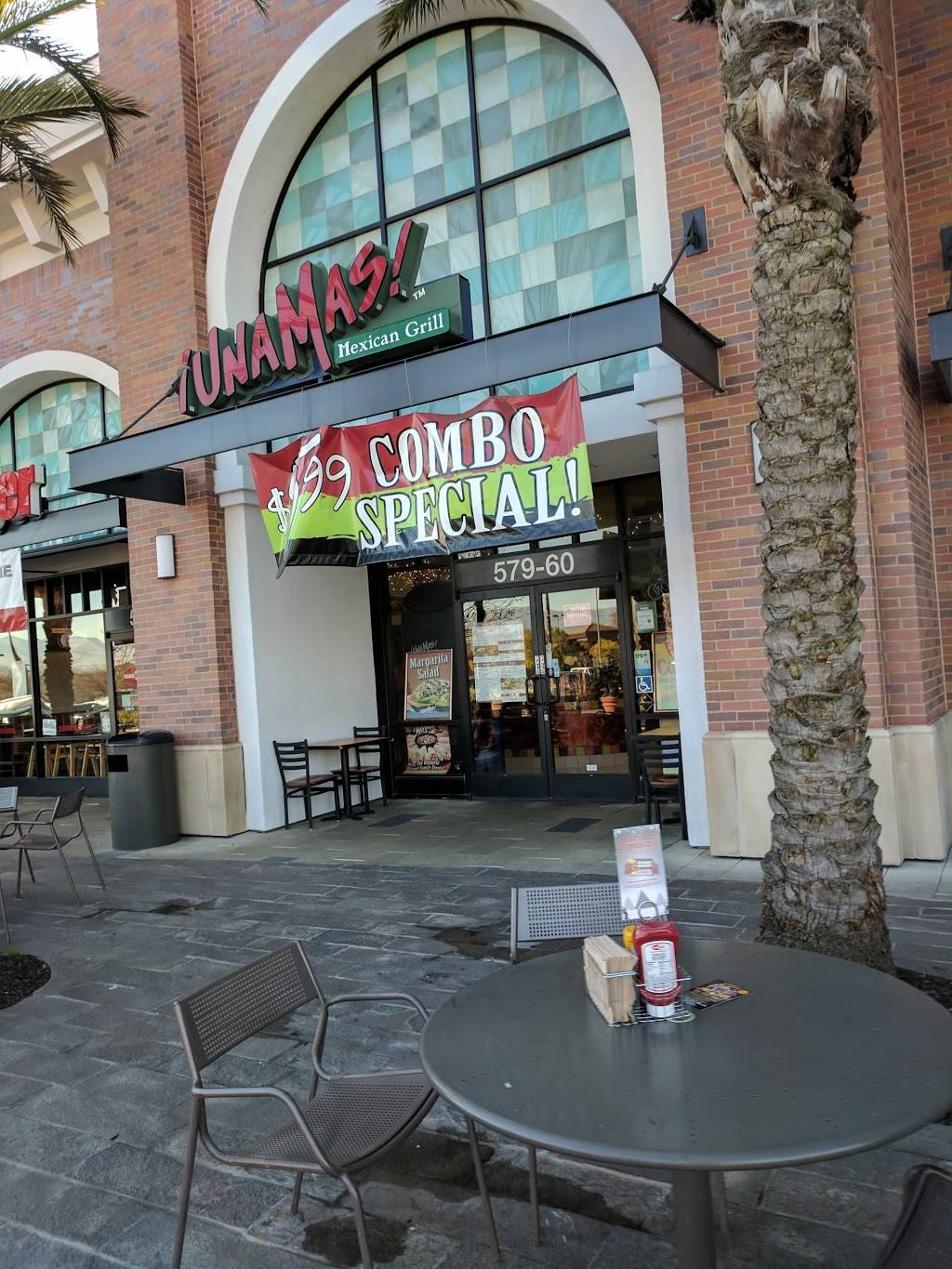 Una Mas Restaurant | restaurant | 579 Coleman Ave, San Jose, CA 95110, USA | 4082980100 OR +1 408-298-0100