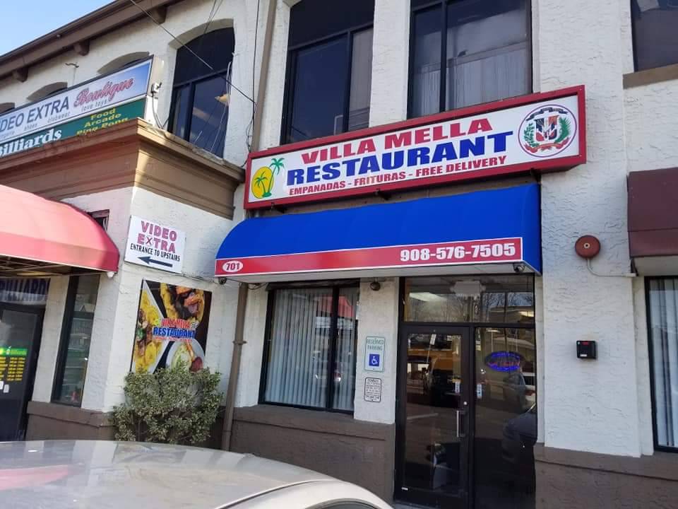 Villa Mella Restaurant | restaurant | 701 Spring St, Elizabeth, NJ 07201, USA | 9085767505 OR +1 908-576-7505