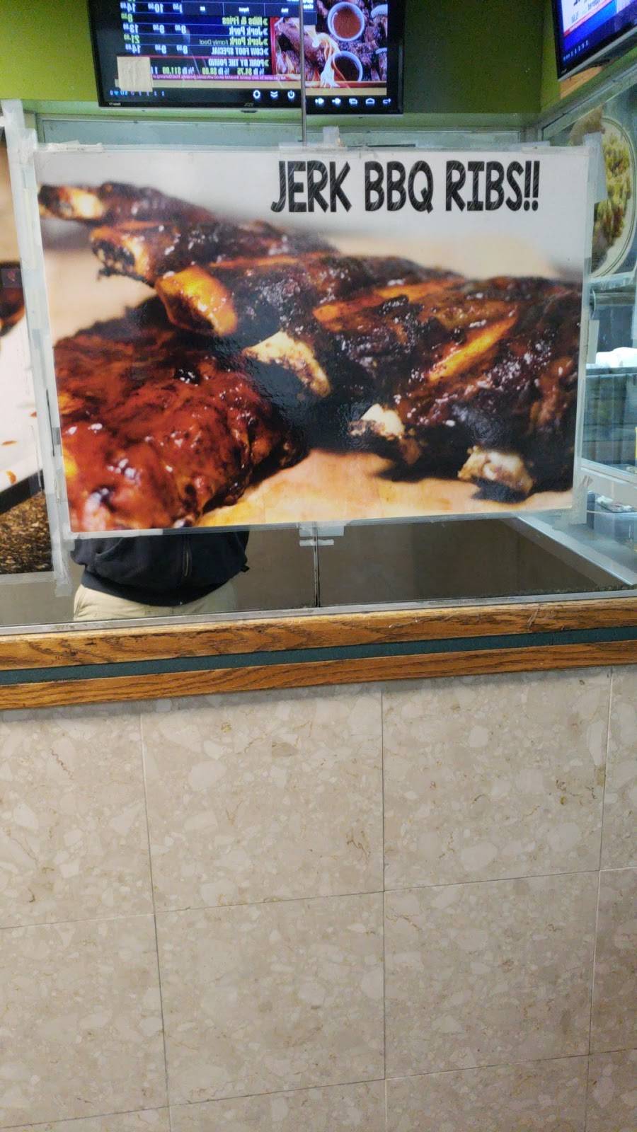 Percys Jerk Hut | restaurant | 231-07 Merrick Blvd, Jamaica, NY 11413, USA | 7187125910 OR +1 718-712-5910