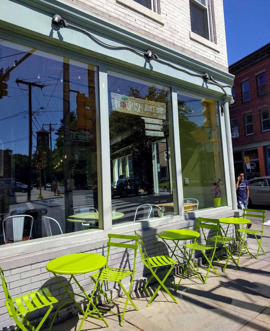 Nourish Wellness Cafe and Juice Bar | cafe | 10 Bridge St, Northampton, MA 01060, USA | 4137273260 OR +1 413-727-3260
