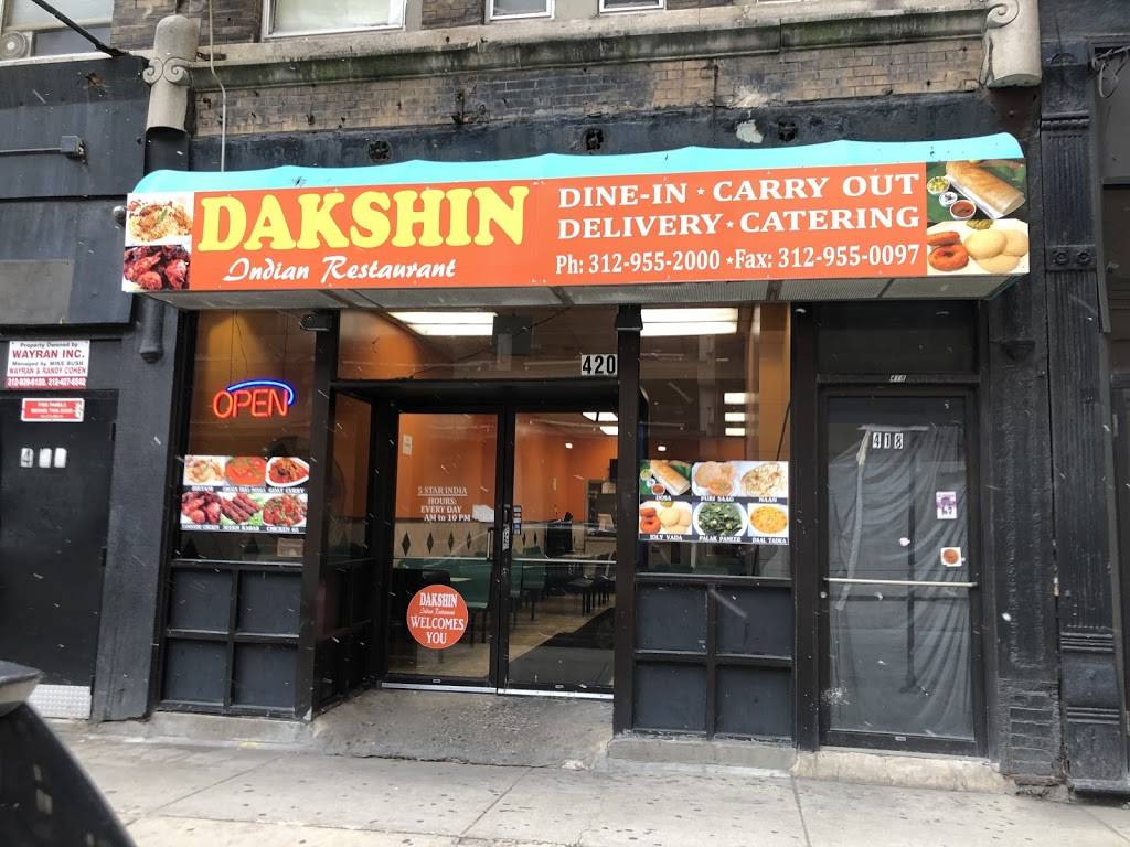 DAKSHIN Chicago Southloop | restaurant | 420 S Clark St, Chicago, IL 60605, USA | 3129552000 OR +1 312-955-2000