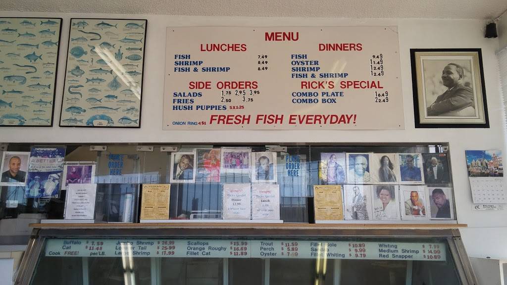 Ricks Fish & Seafood Market | restaurant | 4750 W Washington Blvd, Los Angeles, CA 90016, USA | 3239374180 OR +1 323-937-4180