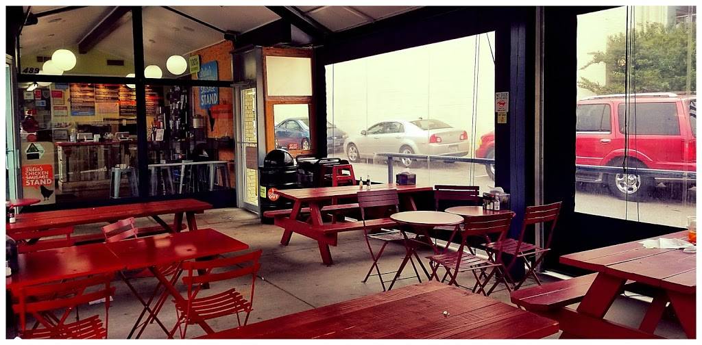 Delias Chicken Sausage Stand | restaurant | 489 Moreland Ave SE, Atlanta, GA 30316, USA | 4044749651 OR +1 404-474-9651