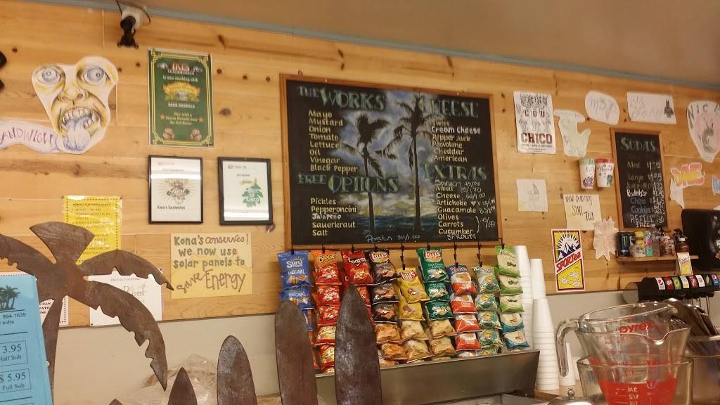 Konas on Nord | restaurant | 965 Nord Ave, Chico, CA 95926, USA | 5308941635 OR +1 530-894-1635