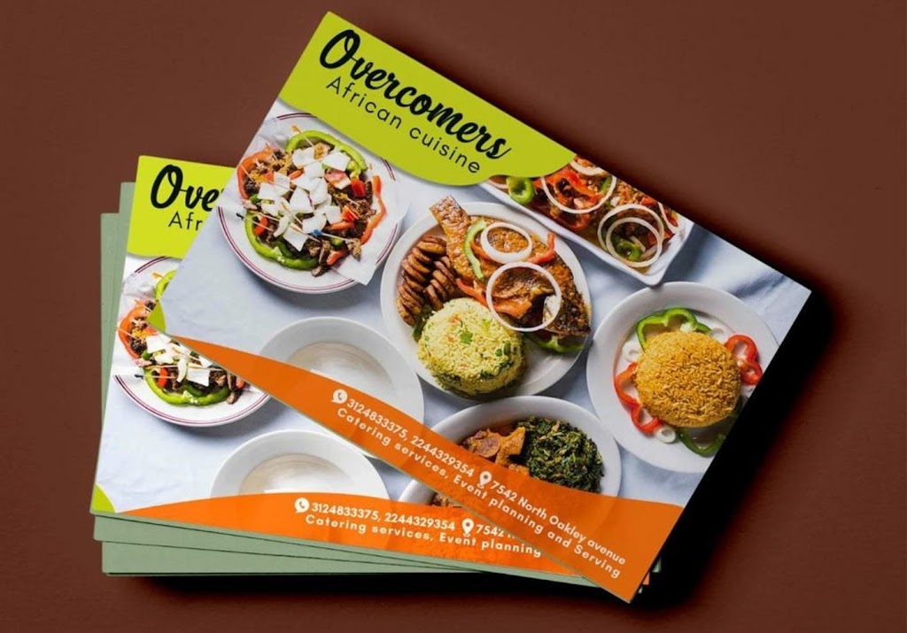 Overcomer african cuisine | restaurant | 7542 N Oakley Ave, Chicago, IL 60645, USA | 3124833375 OR +1 312-483-3375