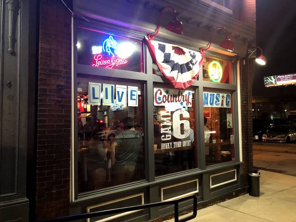 Game 6 Honky Tonk Joint | restaurant | 756 S 4th St, St. Louis, MO 63102, USA | 3149258868 OR +1 314-925-8868