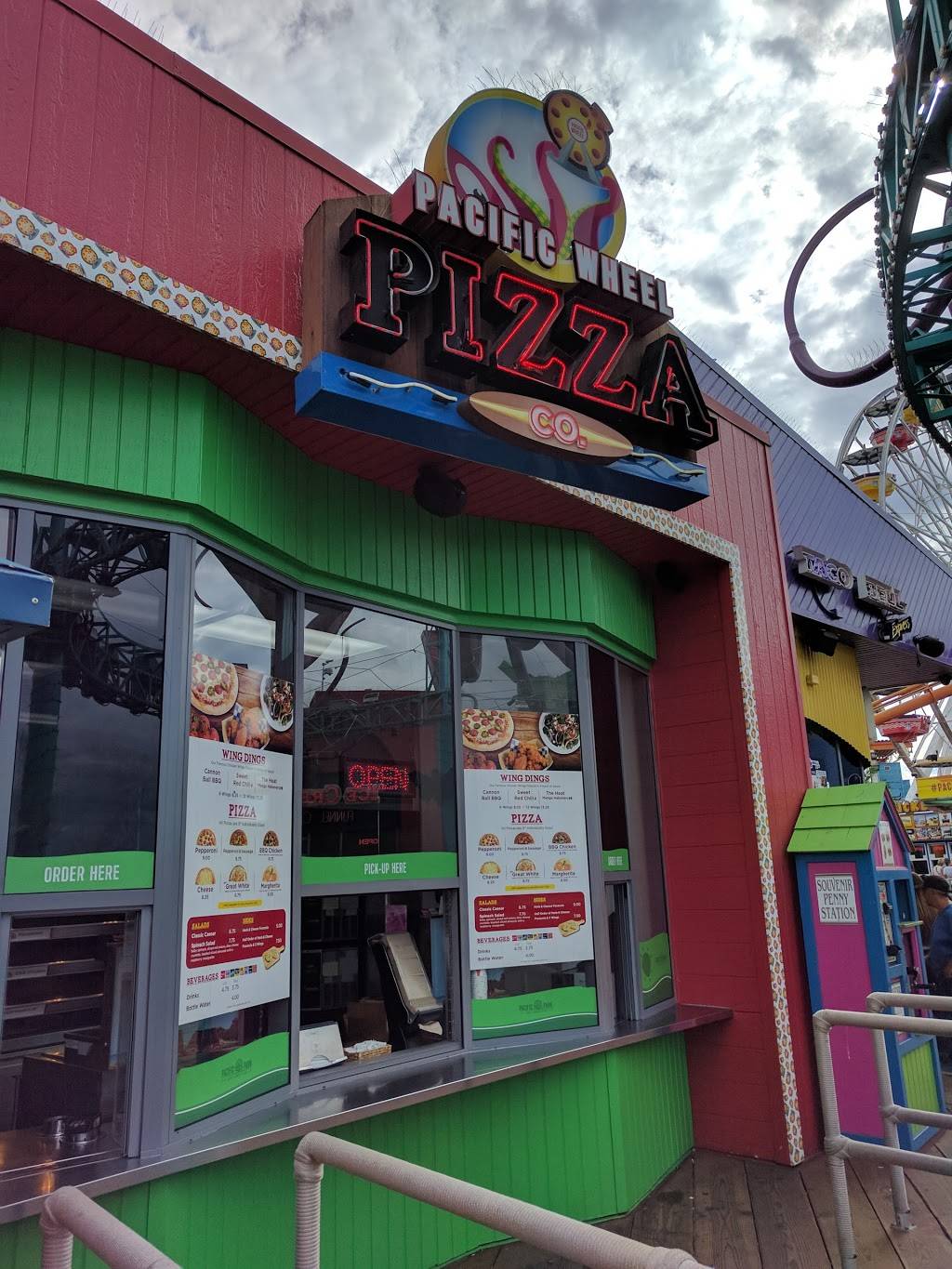 Pacific Wheel Pizza Company | restaurant | 380 Santa Monica Pier Suite 4, Santa Monica, CA 90401, USA | 3102608744 OR +1 310-260-8744