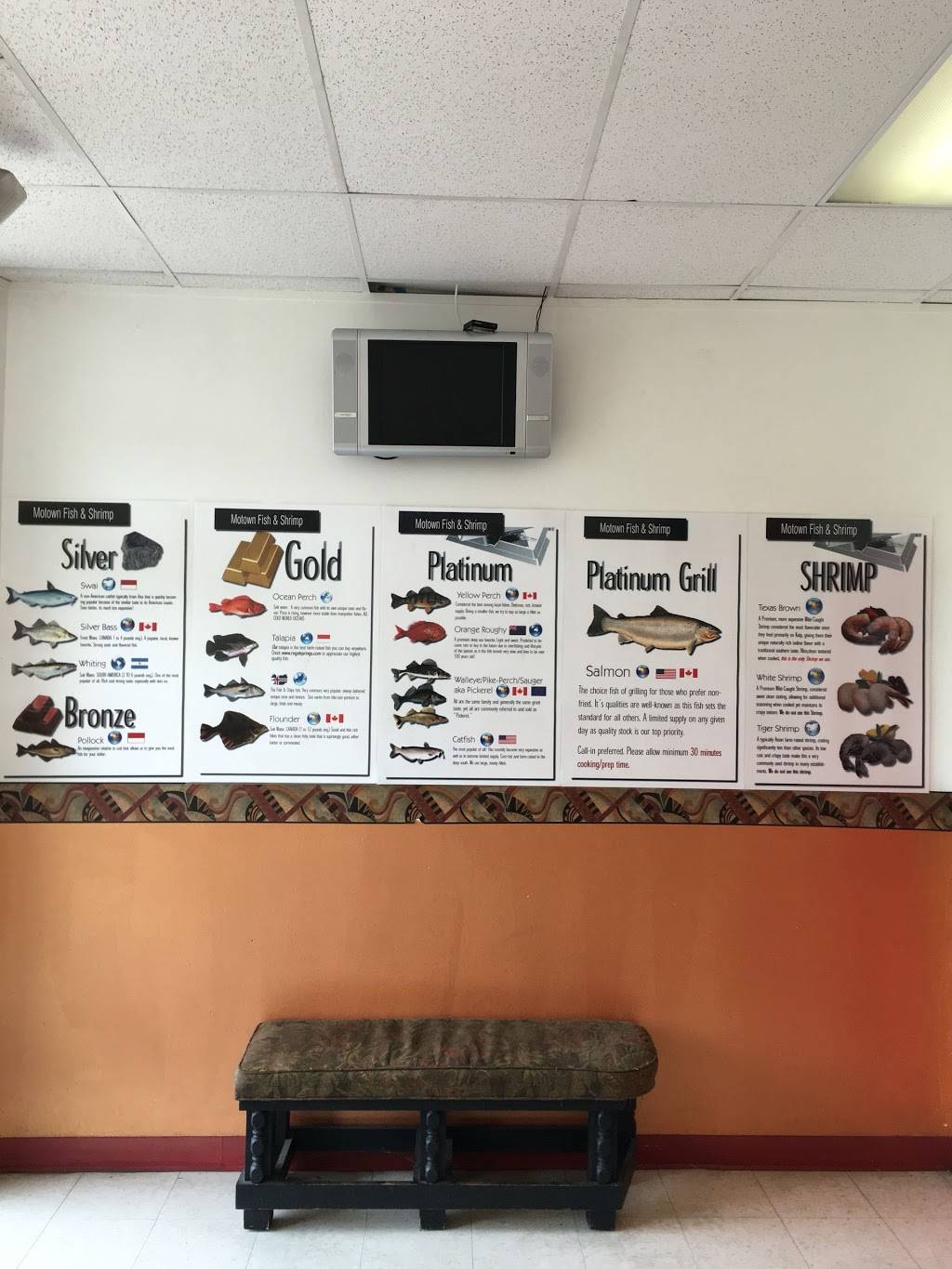 Motown Fish & Shrimp | meal takeaway | 36529 S Gratiot Ave, Clinton Twp, MI 48035, USA | 5867901010 OR +1 586-790-1010