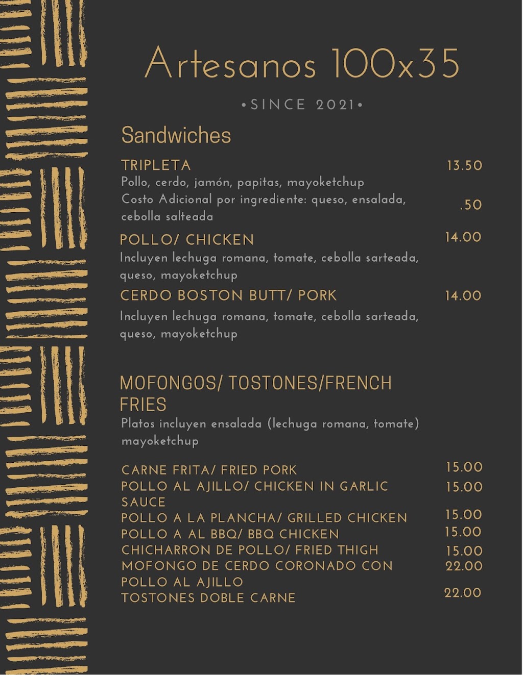 Artesanos 100x35 Food Truck | restaurant | 2160 SW Hwy 484, Ocala, FL 34473, USA | 3522336291 OR +1 352-233-6291