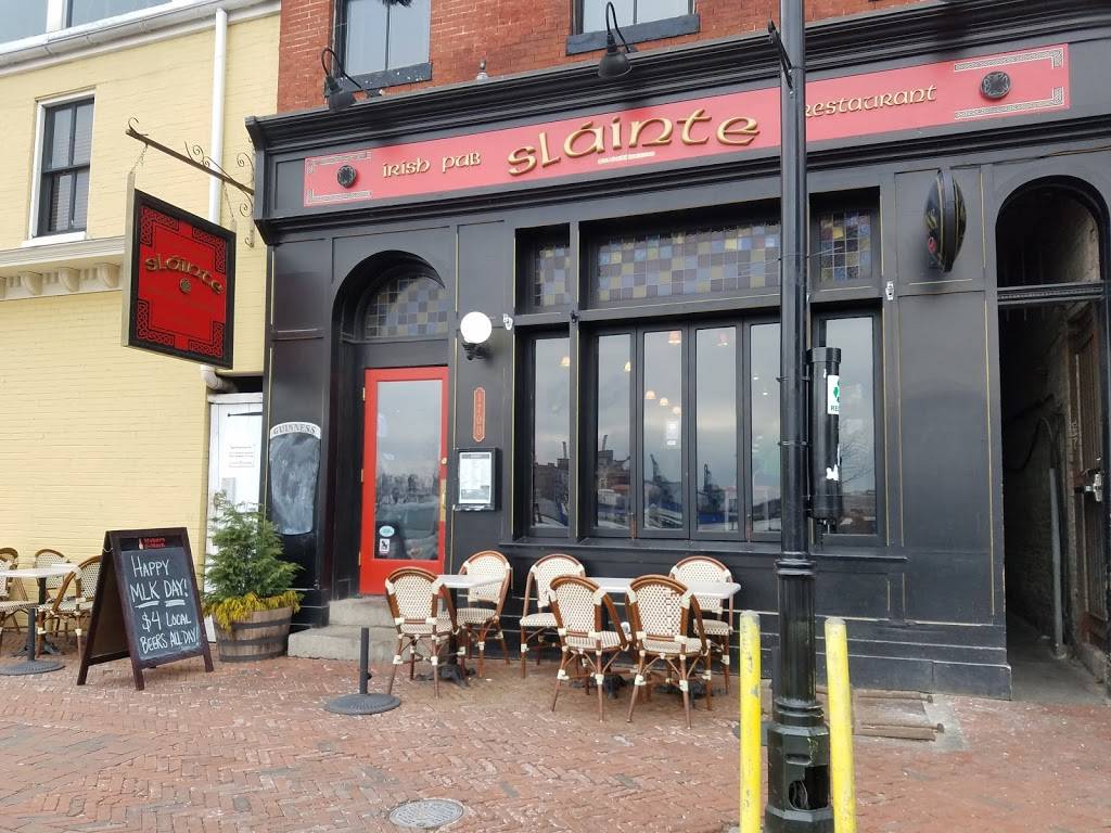 Slainte Irish Pub and Restaurant | restaurant | 1700 Thames St, Baltimore, MD 21231, USA | 4105636600 OR +1 410-563-6600