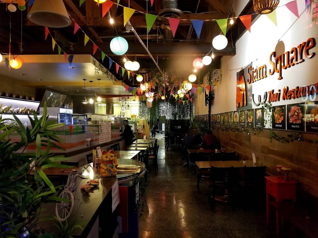 Siam Square Thai Restaurant Las Vegas | restaurant | 611 Fremont St, Las Vegas, NV 89101, USA | 7024456301 OR +1 702-445-6301