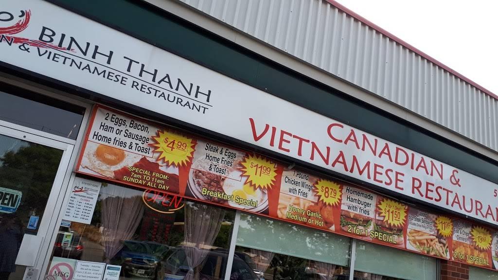 Binh Thanh Restaurant | restaurant | 930 Dundas St, Woodstock, ON N4S 1H3, Canada | 5195375292 OR +1 519-537-5292