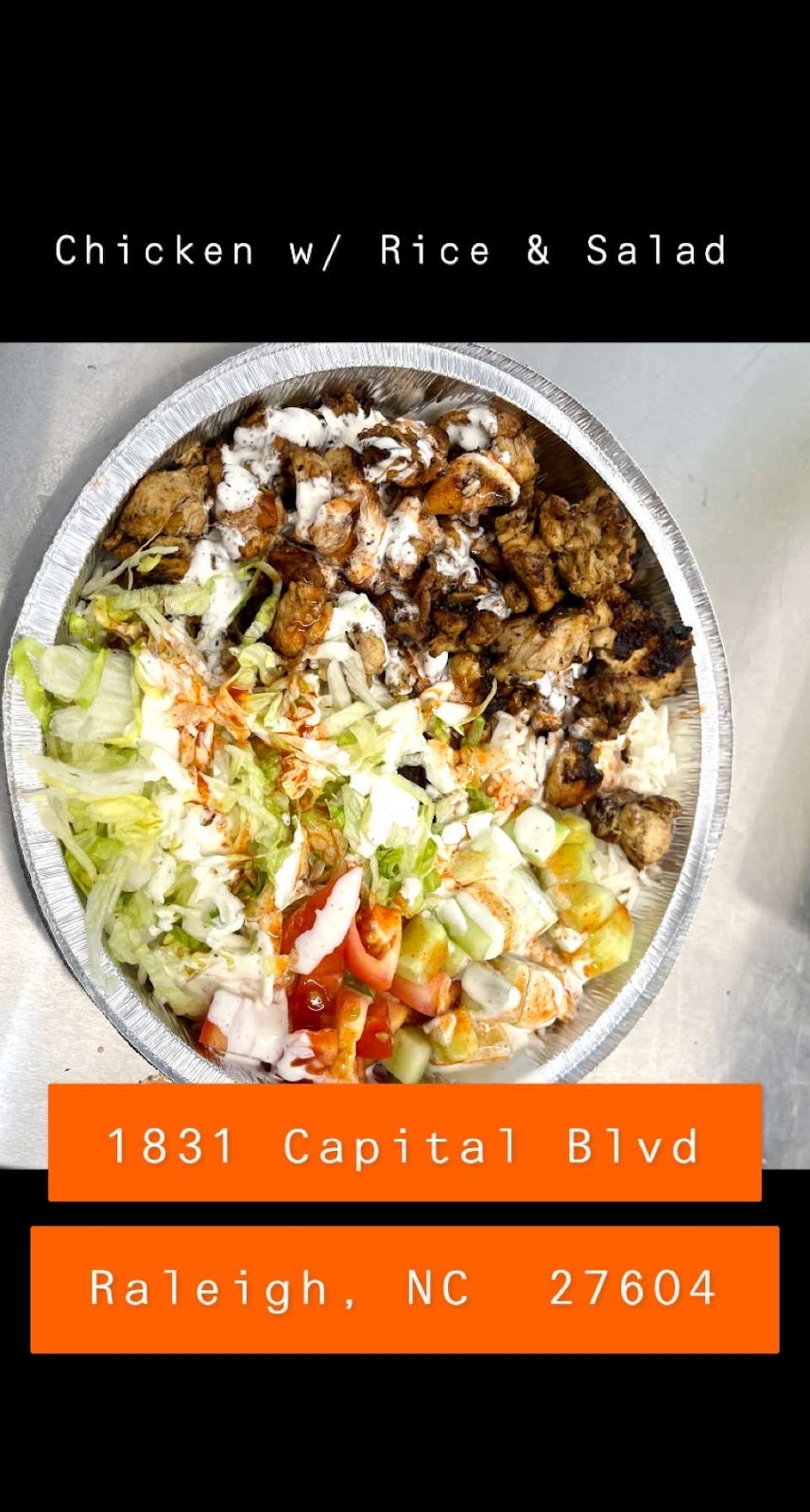 Halal boyz | restaurant | 305 Reedy Creek Rd, Cary, NC 27511, USA | 9198001301 OR +1 919-800-1301