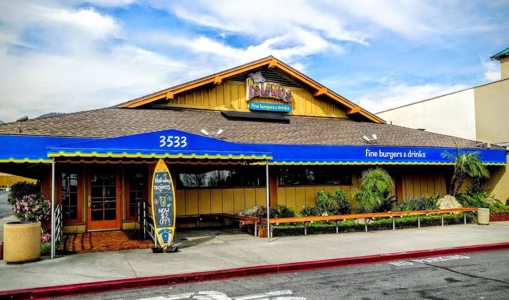 Islands Restaurant Pasadena | restaurant | 3533 E Foothill Blvd, Pasadena, CA 91107, USA | 6263516543 OR +1 626-351-6543