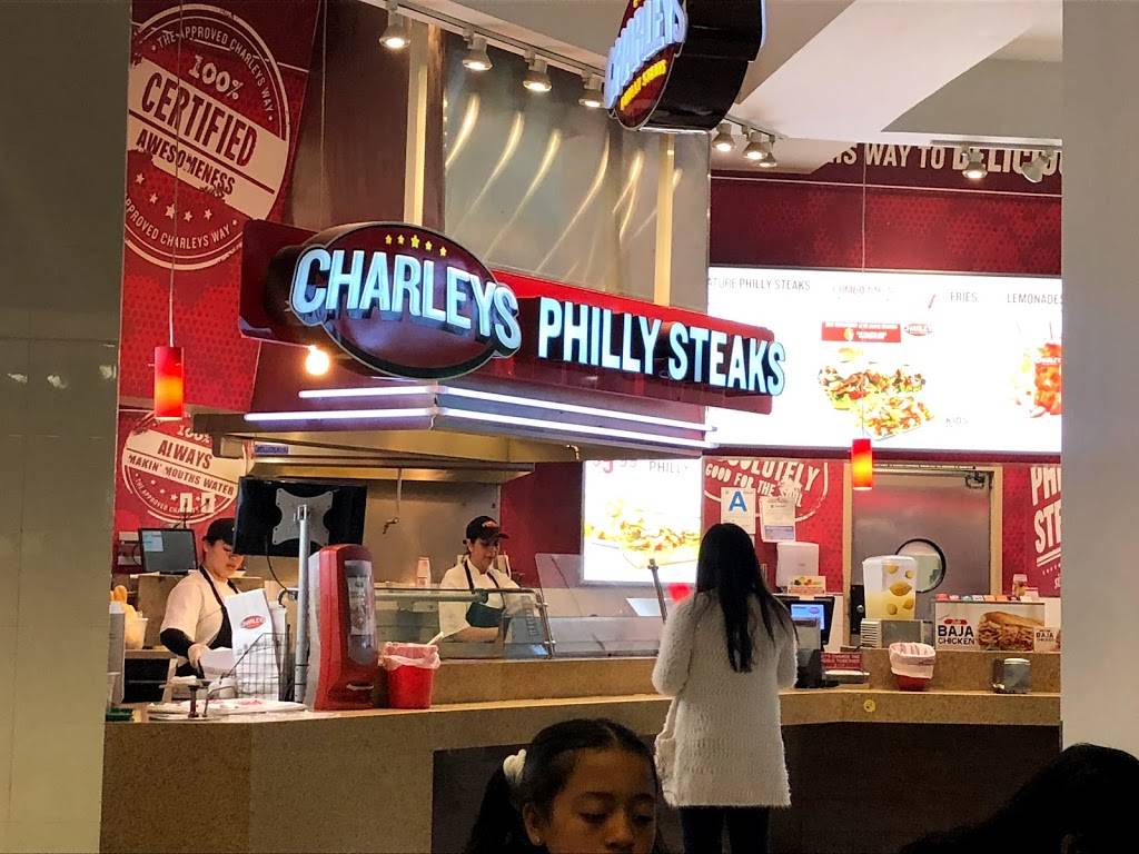 Charleys Philly Steaks | restaurant | 100 W Broadway Spc FC, 05, Glendale, CA 91210, USA | 8182919508 OR +1 818-291-9508