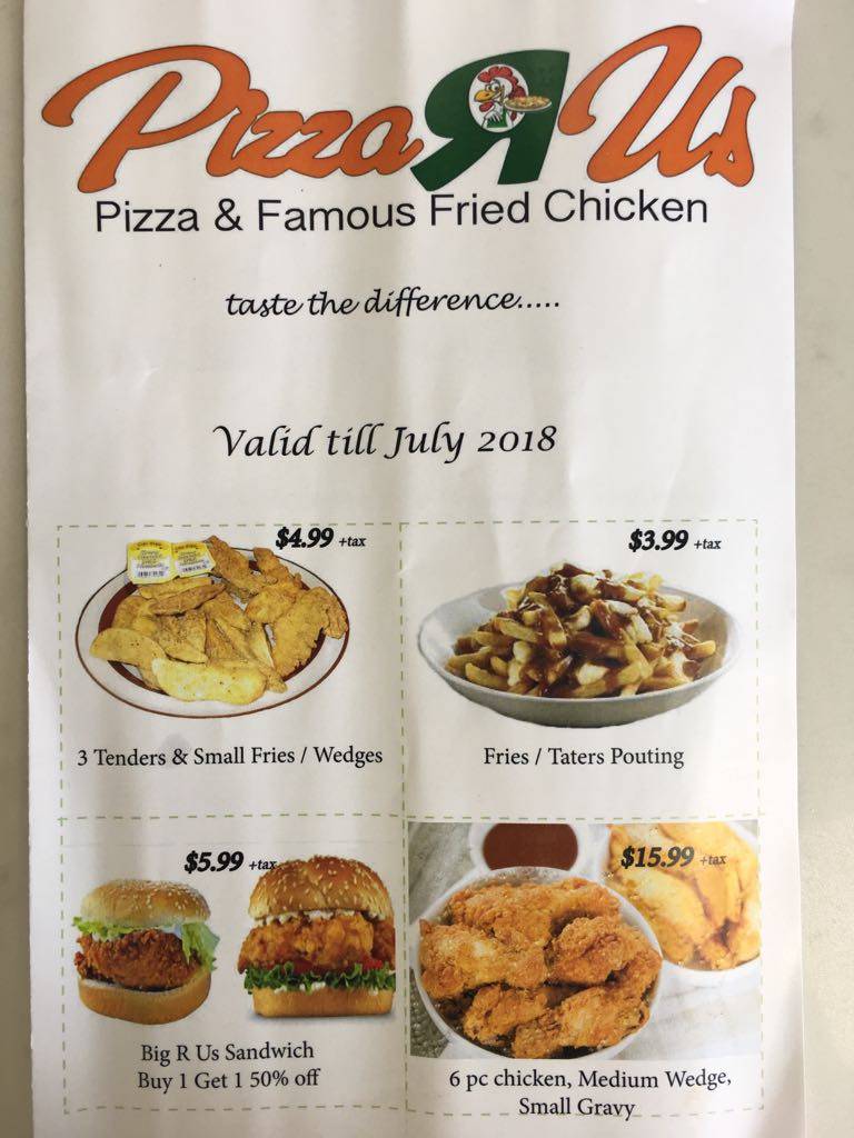 Pizza R Us | restaurant | 50 Rolling Hills Dr, Orangeville, ON L9W 4W2, Canada | 5193077492 OR +1 519-307-7492