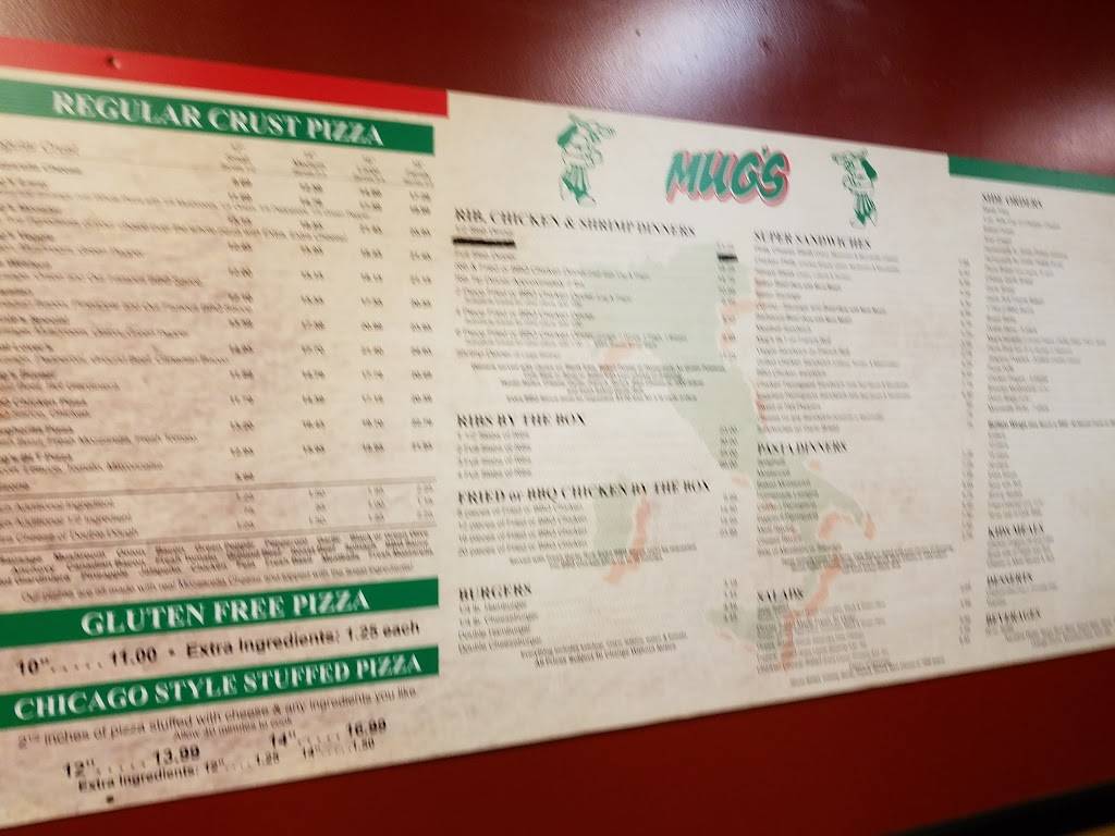 Mugs Pizza & Ribs | meal takeaway | 7228 Harlem Ave, Chicago, IL 60631, USA | 7735941202 OR +1 773-594-1202