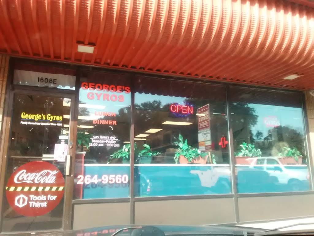 Georges Gyros | restaurant | 1808 E Bristol St E, Elkhart, IN 46514, USA | 5742649560 OR +1 574-264-9560