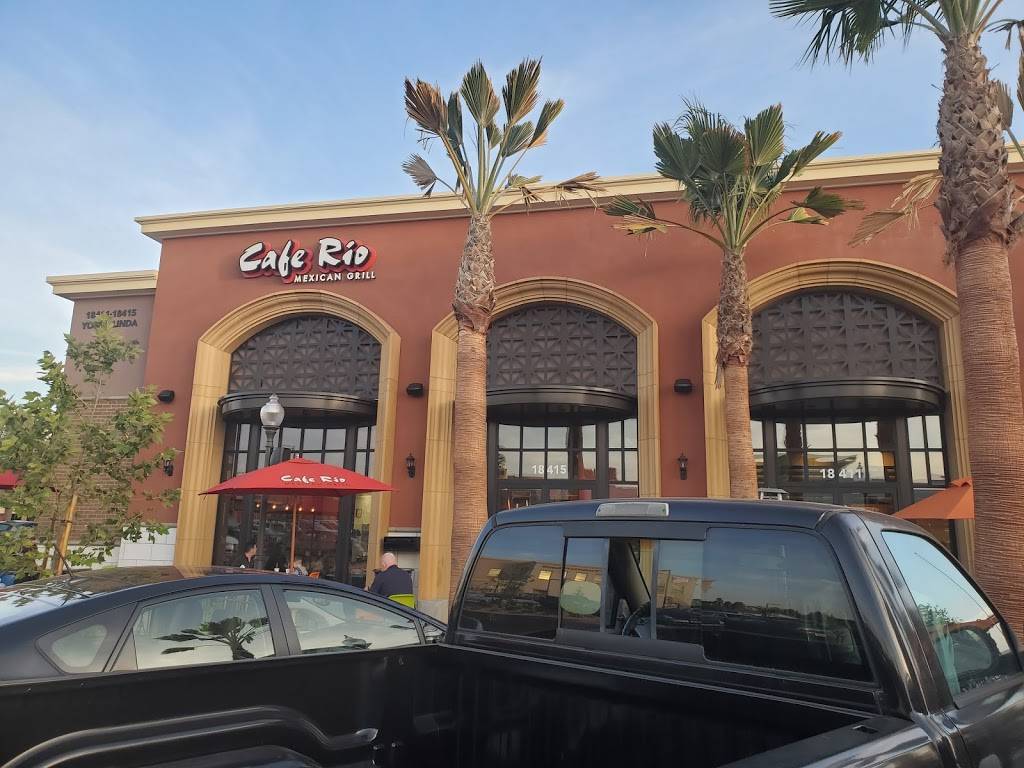 Cafe Rio Mexican Grill | restaurant | 18415 Yorba Linda Blvd, Yorba Linda, CA 92886, USA | 7144062380 OR +1 714-406-2380