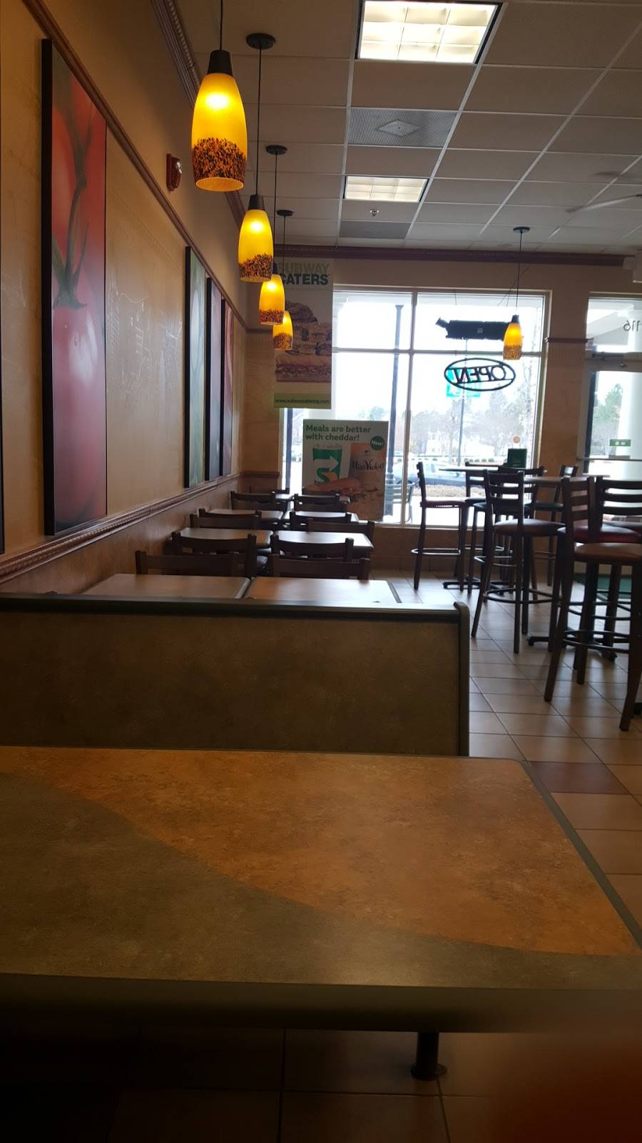 Subway | restaurant | 2121 TW Alexander Dr, Morrisville, NC 27560, USA | 9195987827 OR +1 919-598-7827