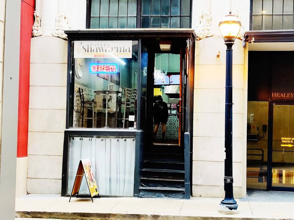 Baraka Shawarma Mediterenean (Halal) | restaurant | 68 Broad St NW, Atlanta, GA 30303, USA | 4049074530 OR +1 404-907-4530