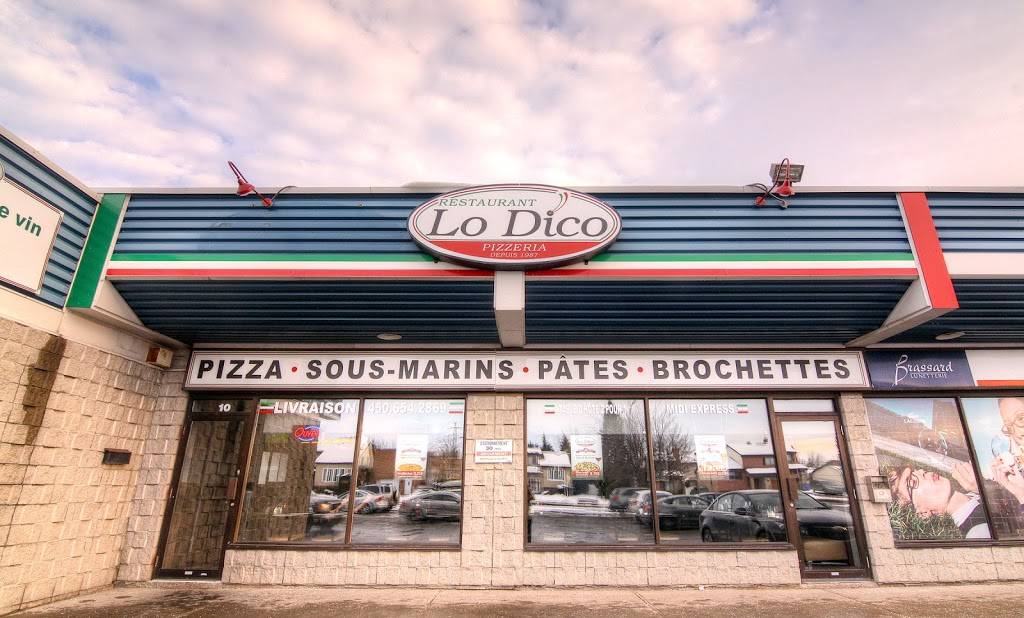 Pizzeria Lo Dico | restaurant | 920 Boulevard Iberville, Repentigny, QC J5Y 2P9, Canada | 4506542869 OR +1 450-654-2869