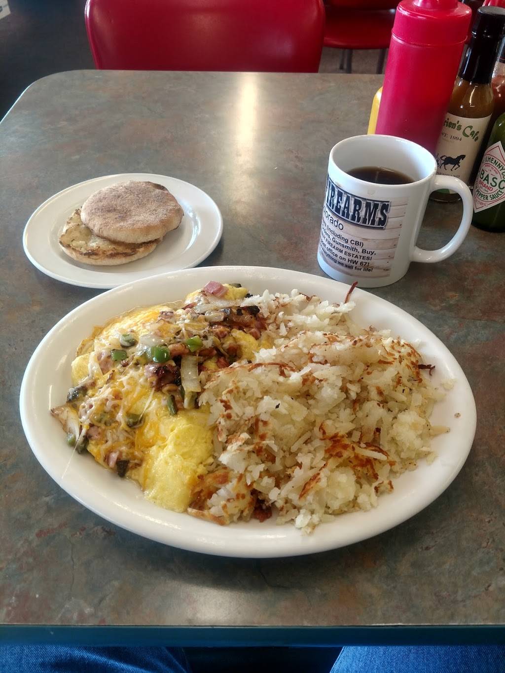 OBriens Cafe | restaurant | 5585 US-85, Sedalia, CO 80135, USA | 3036884672 OR +1 303-688-4672