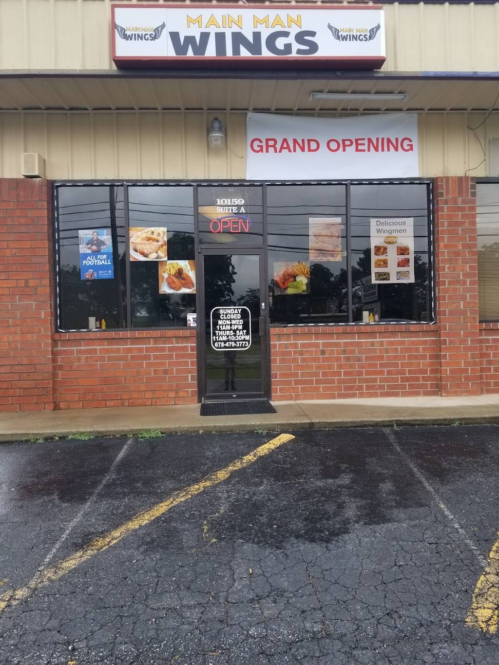 Main Man Wings | restaurant | 10159 Tara Blvd #A, Jonesboro, GA 30236, USA | 6784793773 OR +1 678-479-3773