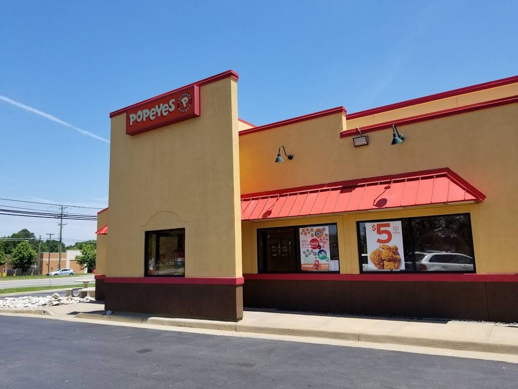 Popeyes Louisiana Kitchen | restaurant | 10717 Courthouse Rd, Fredericksburg, VA 22407, USA | 5408980406 OR +1 540-898-0406