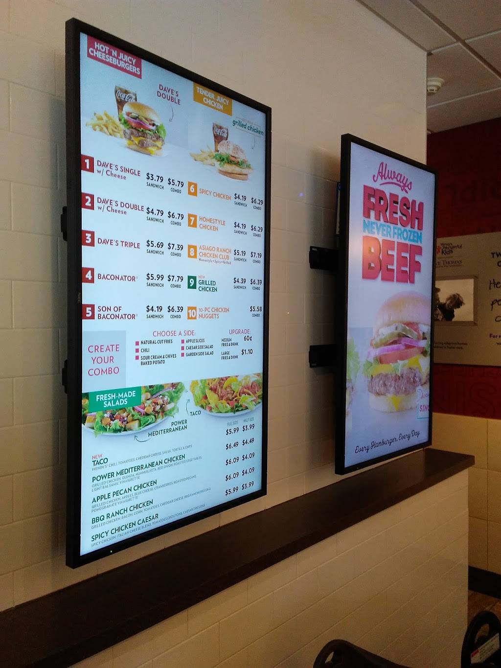 Wendys | restaurant | 238 S Mayo Trail, Pikeville, KY 41501, USA | 6064325060 OR +1 606-432-5060