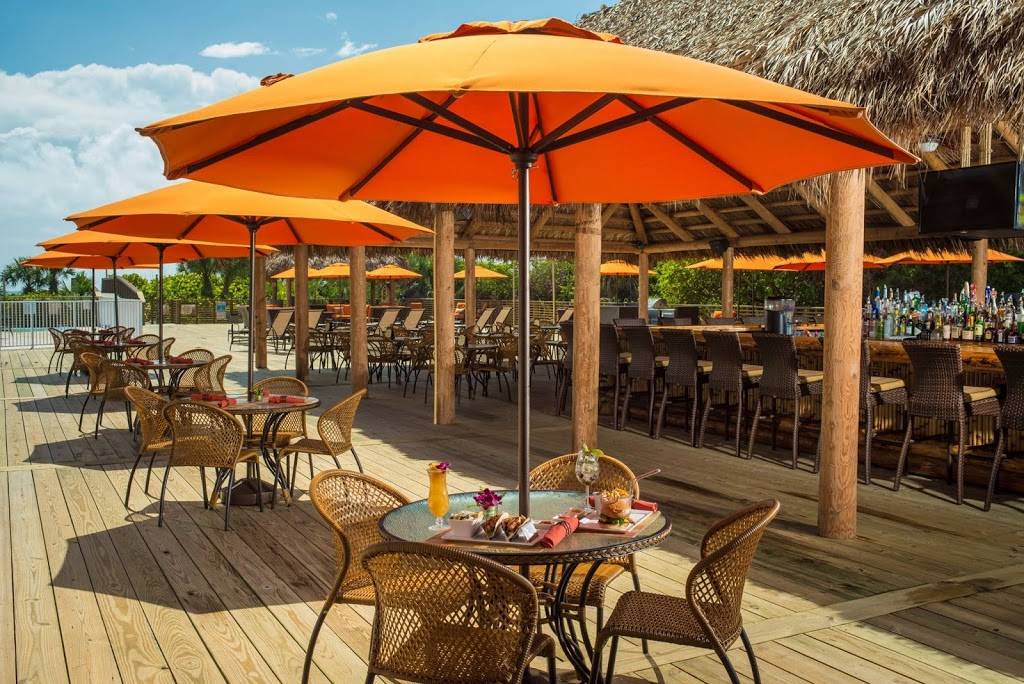 Longboards Tiki Beach Grille | meal takeaway | The Hilton Cocoa Beach Resort, 1550 N. Atlantic Ave., Cocoa Beach, FL 32931, USA | 3217990003 OR +1 321-799-0003