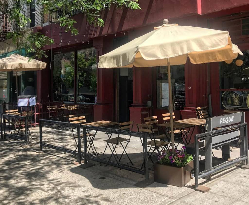 PEQUE Vinos & Tapas | restaurant | 231 W 145th St, New York, NY 10039, USA | 6466784095 OR +1 646-678-4095