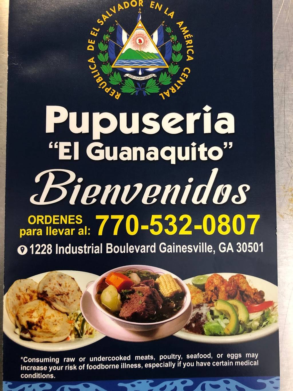 El Guanaquito | restaurant | 1228 Industrial Blvd, Gainesville, GA 30501, USA | 7705320807 OR +1 770-532-0807