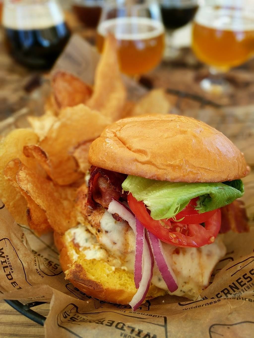 Arizona Wilderness Gilbert Brewpub | restaurant | 721 N Arizona Ave, Gilbert, AZ 85233, USA | 4804972739 OR +1 480-497-2739