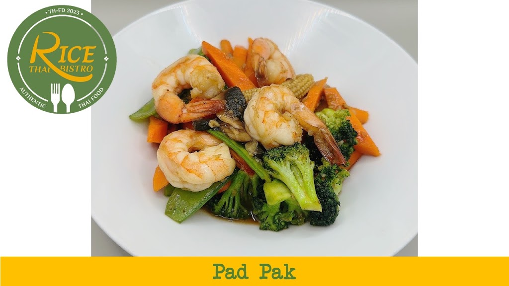 Rice Thai Bistro | restaurant | 181 Thomas Johnson Dr, Frederick, MD 21702, USA | 3013295199 OR +1 301-329-5199