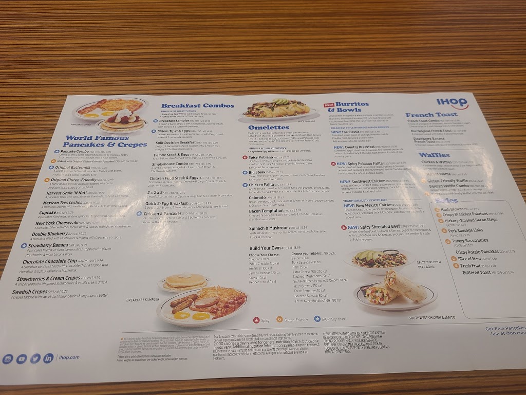 IHOP | restaurant | 300 Crossroads Blvd, Cold Spring, KY 41076, USA | 8599080292 OR +1 859-908-0292