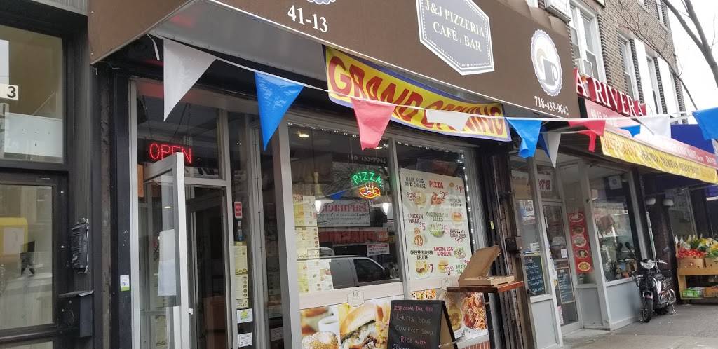 J & J Pizzeria Cafe / Bar | restaurant | 40-13 82nd St, Flushing, NY 11373, USA | 7184339642 OR +1 718-433-9642