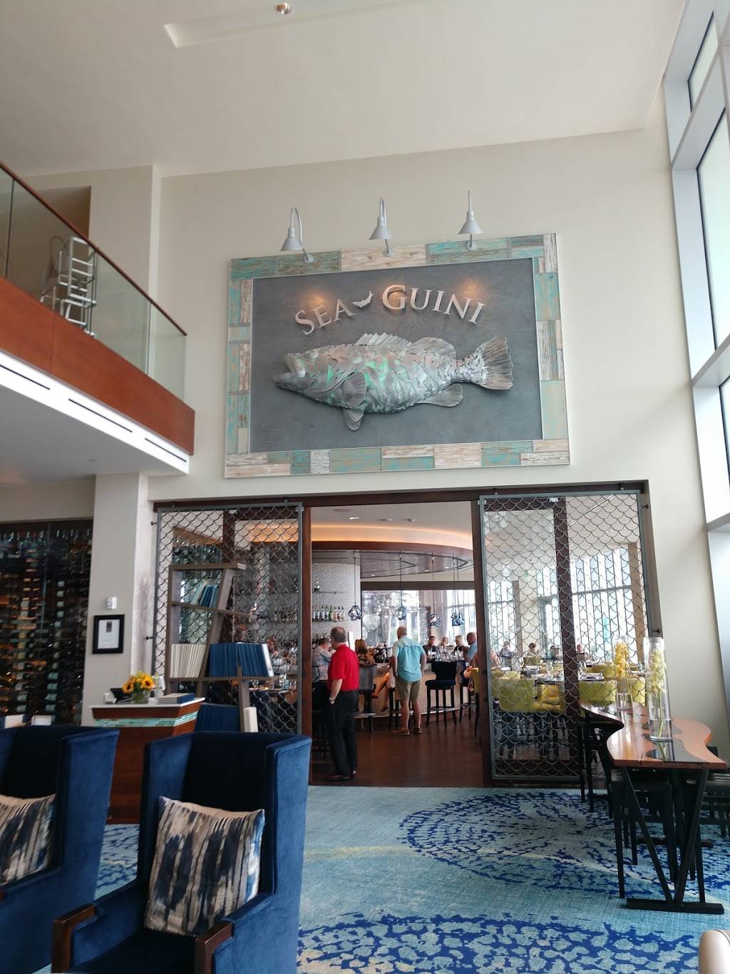 Sea-Guini | restaurant | 430 S Gulfview Blvd #100, Clearwater Beach, FL 33767, USA | 7274506236 OR +1 727-450-6236