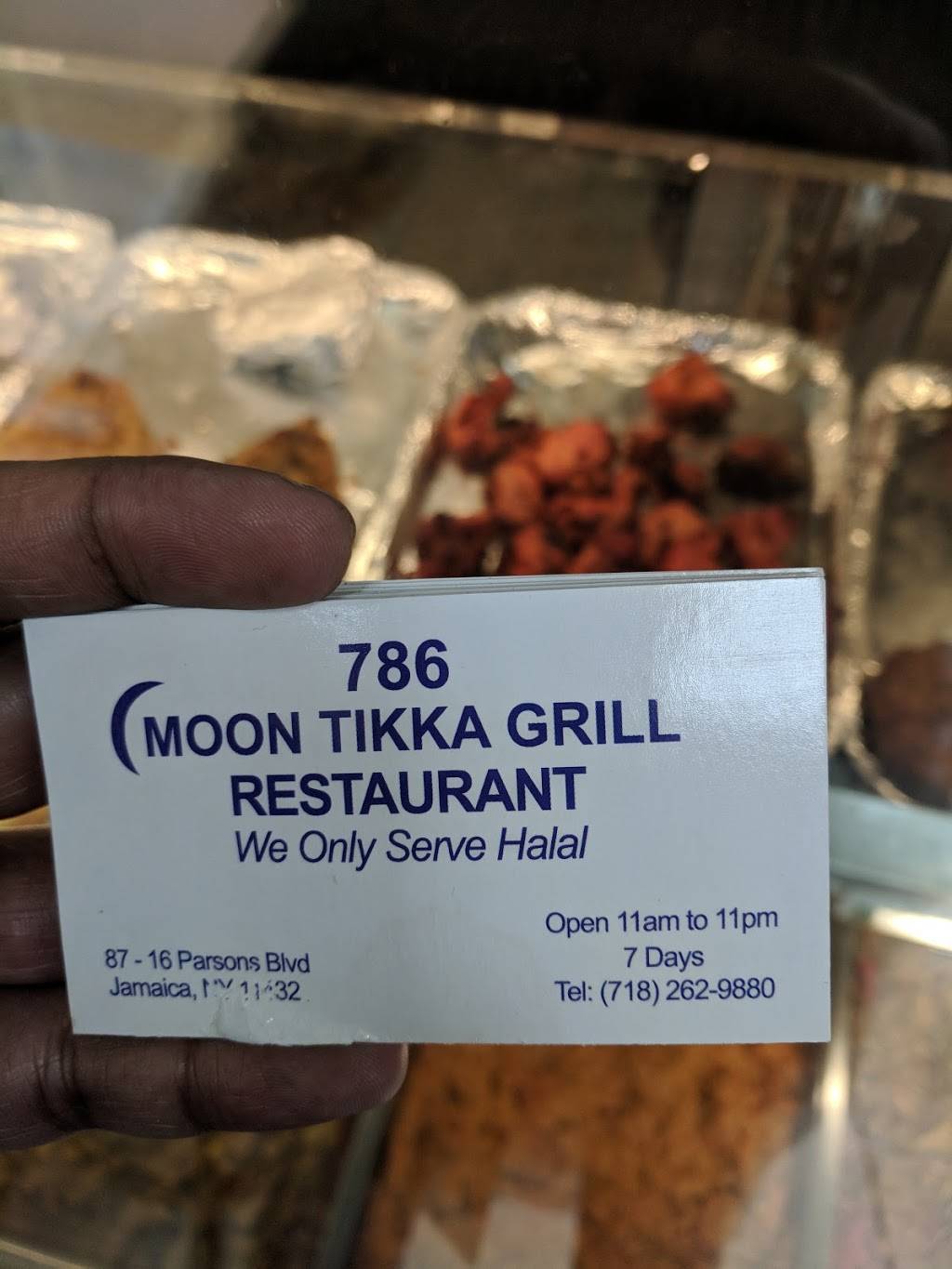 Moon Tikka Grill | restaurant | 8716 Parsons Blvd, Jamaica, NY 11432, USA | 7182629880 OR +1 718-262-9880