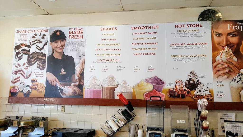 Cold Stone Creamery | bakery | 441 Broadway, Westwood, NJ 07675, USA | 2017220272 OR +1 201-722-0272