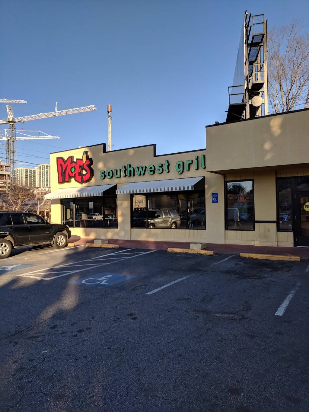 Moes Southwest Grill | restaurant | 2915 Peachtree Rd, Atlanta, GA 30305, USA | 4044428932 OR +1 404-442-8932