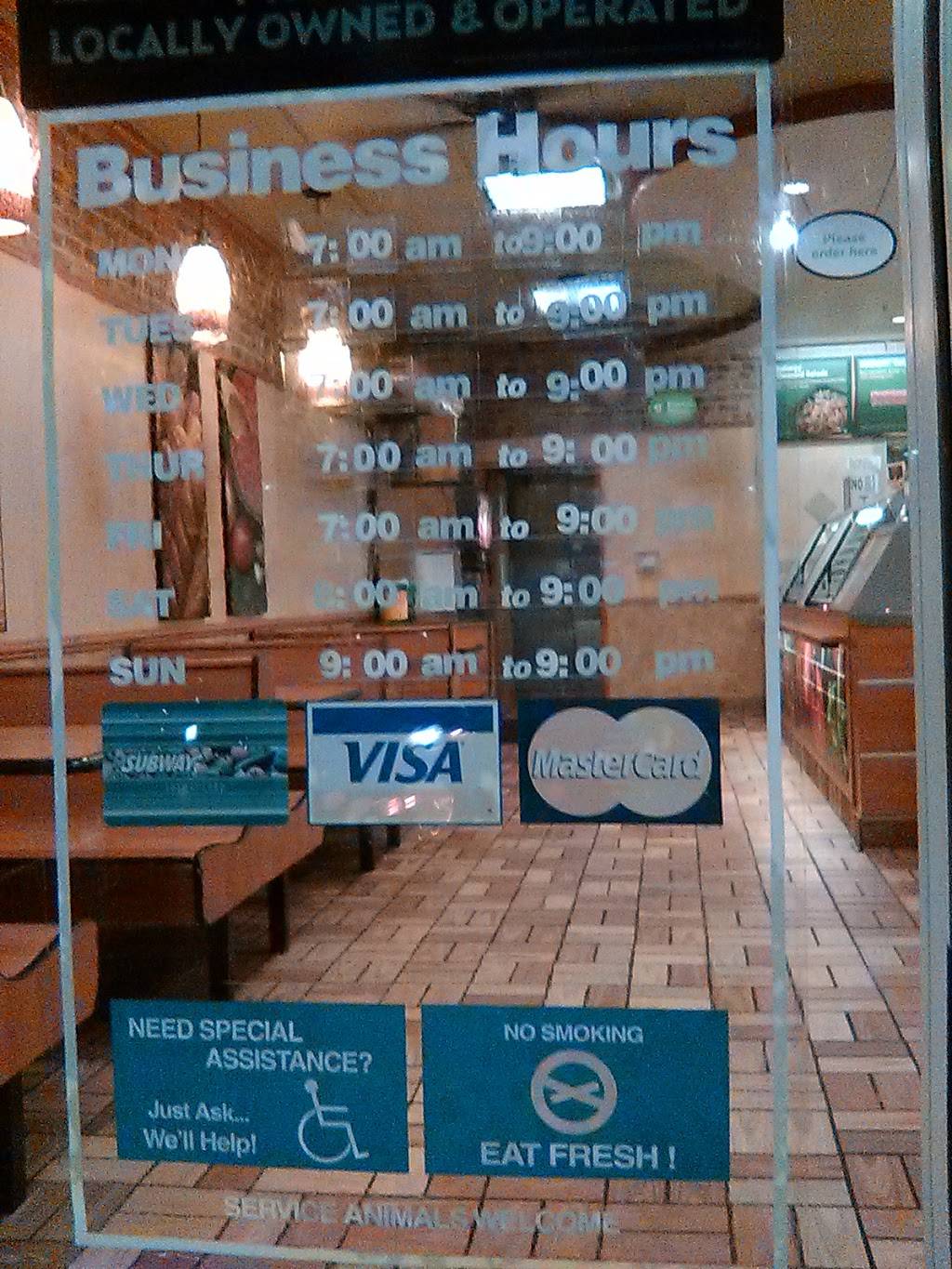 Subway Restaurants | restaurant | 4460 Lone Tree Way, Antioch, CA 94531, USA | 9257790170 OR +1 925-779-0170