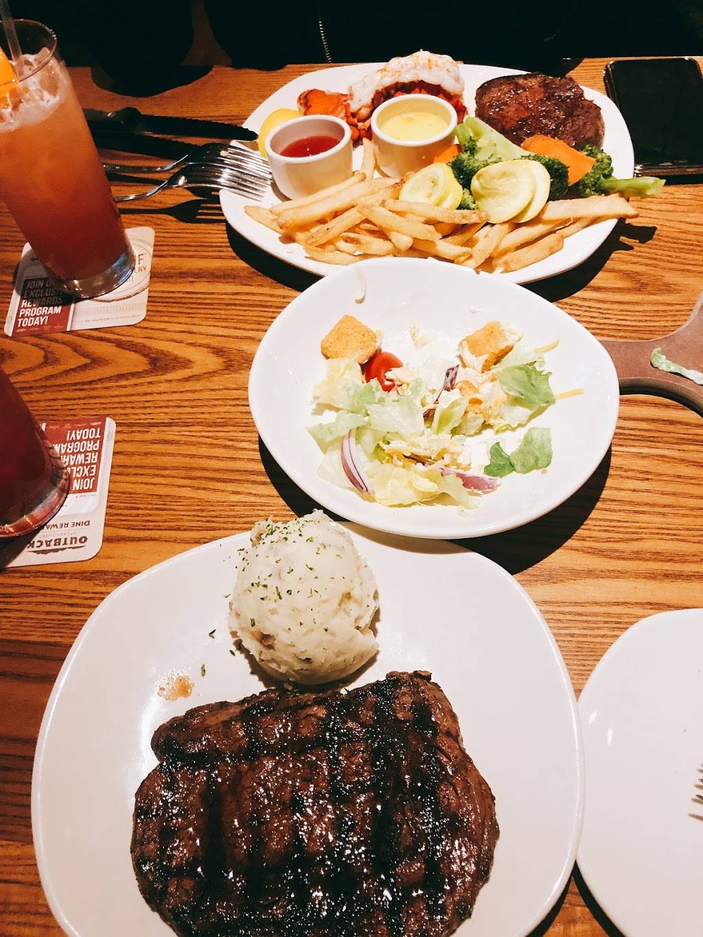 Outback Steakhouse | restaurant | 615 Belair Rd, Bel Air, MD 21014, USA | 4108930110 OR +1 410-893-0110