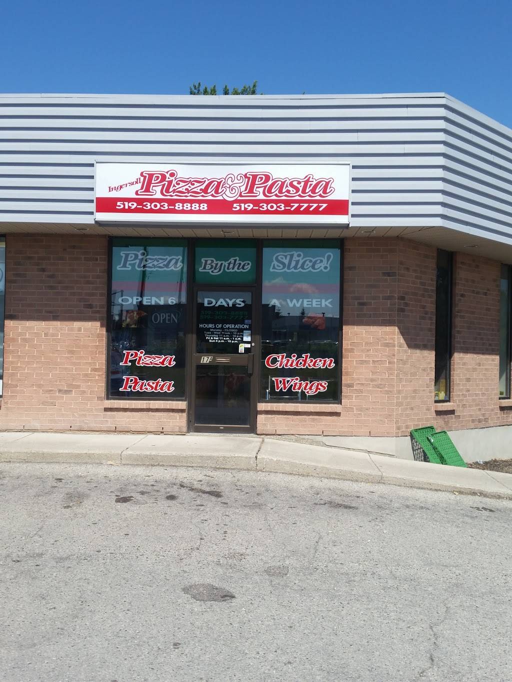 ingersollpizza pasta | restaurant | 17 Thames St S unit A, Ingersoll, ON M5C 2S8, Canada | 5193038888 OR +1 519-303-8888