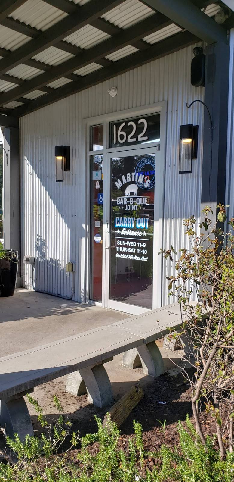 Martins Bar-B-Que Joint | restaurant | 1622 Highland Ave, Charleston, SC 29412, USA | 8437900838 OR +1 843-790-0838