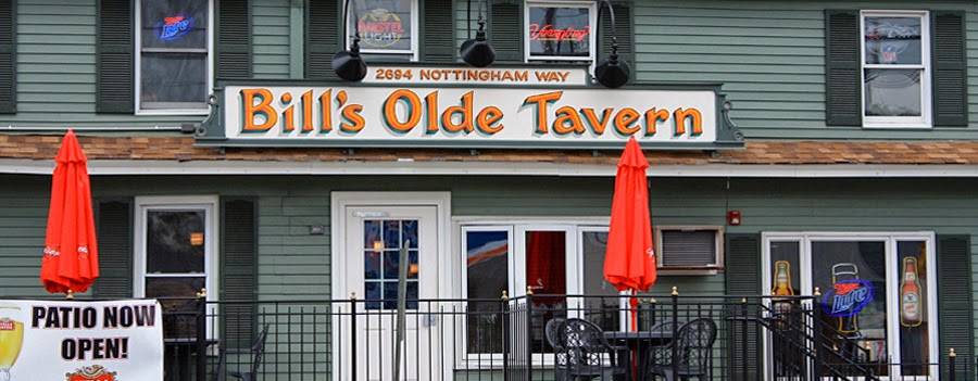 Bills Olde Tavern | restaurant | 2694 Nottingham Way, Hamilton Township, NJ 08619, USA | 6095860192 OR +1 609-586-0192