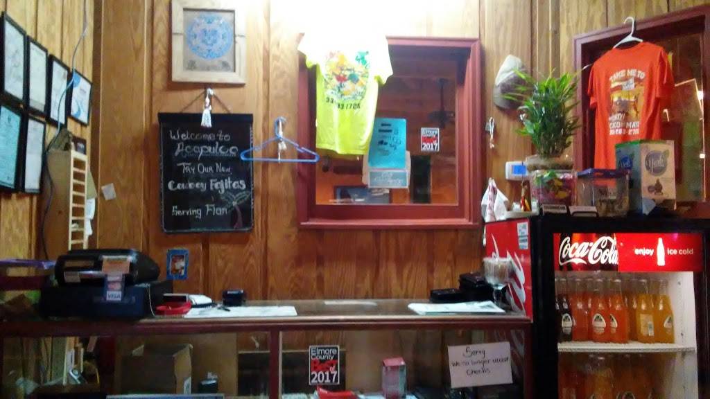 Acapulco Mexican Grill | restaurant | 2867 Gilmer Ave, Tallassee, AL 36078, USA | 3342832725 OR +1 334-283-2725