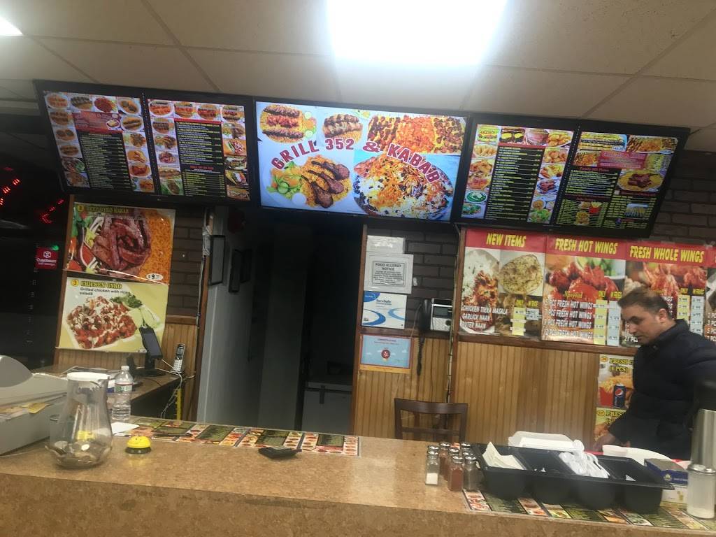 Grill 352 & kabab | restaurant | 352 Shrewsbury St, Worcester, MA 01604, USA | 7744207225 OR +1 774-420-7225