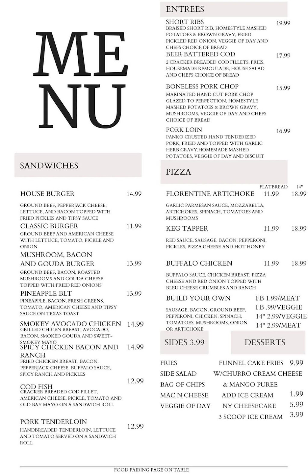 The Tipsy Keg | restaurant | 516 W Front St, Washington, MO 63090, USA | 6364321887 OR +1 636-432-1887